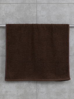 Махровое полотенце 40*70 см., цвет - коричневый, "люкс".