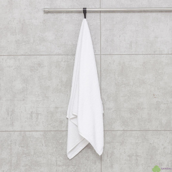 Махровое полотенце Sandal "люкс" 50*90 см., цвет - белый.