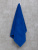 Махровое полотенце 40*70 см., цвет - синий, "люкс".