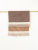 Подарочный набор махровых полотенец Sandal из 2-х шт. (50*90 и 70*140 см.), цвет -  ореховый + светлая олива (Bahroma), плотность 500 гр.