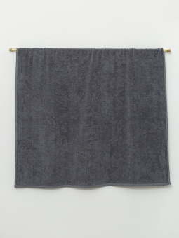 Махровое полотенце "пляжное" Sandal "люкс" 100*180 см., цвет - серый, плотность 420 гр.