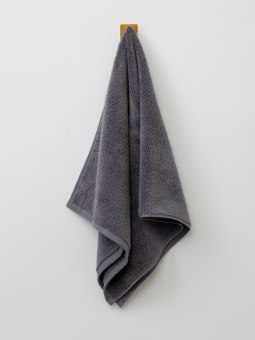 Махровое полотенце Sandal "SuperSoft" 50*100 см., цвет - серый, пл. 500 гр.