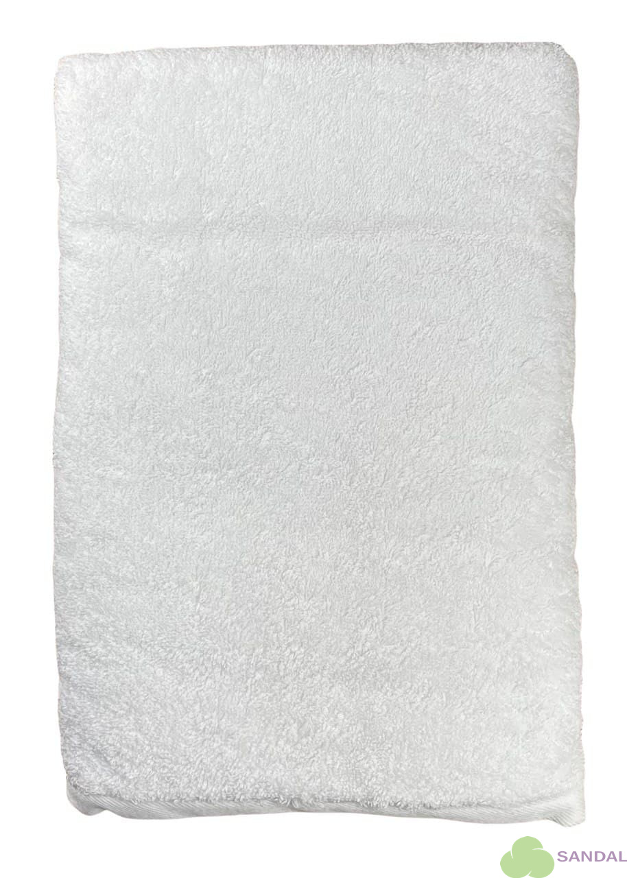 Махровое полотенце Abu Dabi 70*140 см., цвет - белый (gostintsa), плотность 450 гр., 2-я нить.