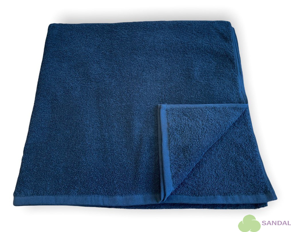 Махровое полотенце "пляжное" Sandal "оптима" 100*180 см., цвет - черный