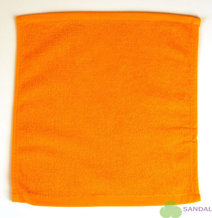 3030400, Махровые салфетки ( TERRY JAR ), Mandarine - Оранжевый, пл.400