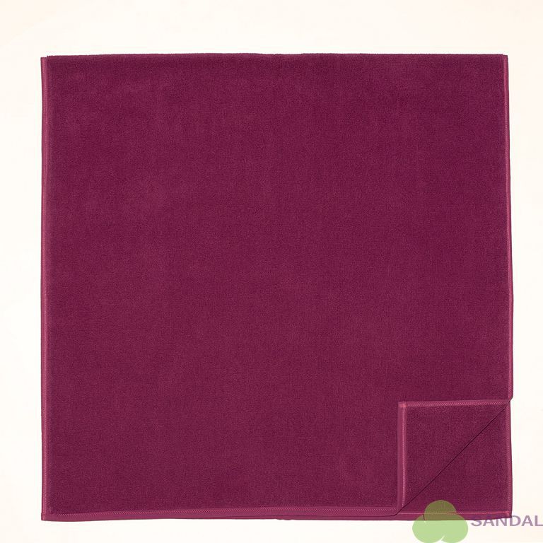 Махровое полотенце "люкс" 70*140 см., фиолетовое, 450 гр., 2-я нить.
