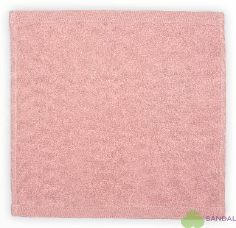 Махровая салфетка осибори Abu Dabi  "premium" 30*30 см. Цвет - розовый.