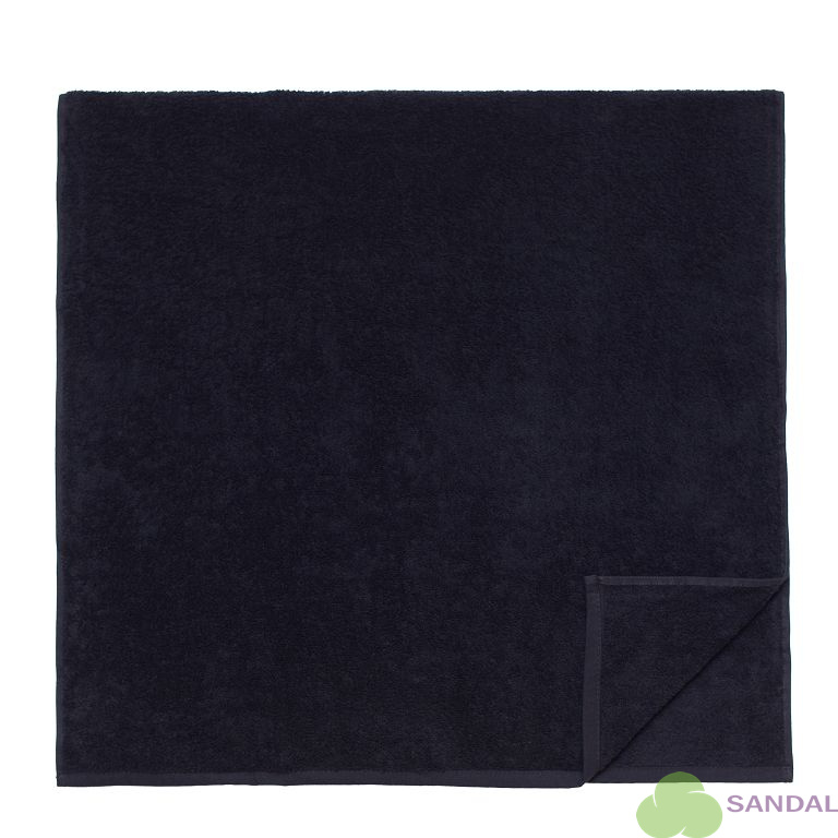 Махровое полотенце 40х70 см. Sandal «Оптима», плотность - 400 гр., цвет - черный
