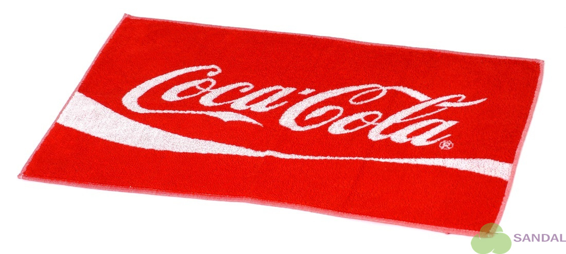 Полотенце 50*100 см. с пестротканым логотипом на заказ