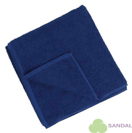 Махровое полотенце "оптима" 40*70 см., цвет синий (619), пл. 375 гр./м.кв.