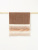 Полотенце махровое Sandal 50*90 см., цвет "кофе с молоком + темный орех", диз. Bahroma, плотность 500 гр.