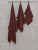 Набор махровых полотенец "люкс" из 3-х штук (40*70, 50*90, 70*140 см.). Цвет - коричневый.