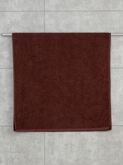 Махровое полотенце Sandal "оптима" 70*140 см., плотность 380 гр., цвет - коричневый