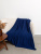 Плед флисовый "люкс" с эффектом "антипиллинг" 150х170 см., плотность 230 гр., цвет - темно-синий