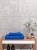 Набор махровых полотенец "люкс" из 2-х штук (50*90, 70*140 см.). Цвет - синий.