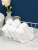 Набор махровых салфеток осибори "люкс" 30*30 см., цвет - белый, пл. 450 гр. - 6 шт.