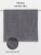 701405002068, Полотенце махровое ( TERRY JAR ), Grey - серый, 21/2, пл.500