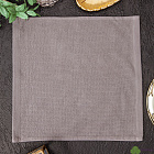 Махровая салфетка осибори Sandal "premium" 30*30 см., цвет - светло-серый