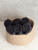 Набор махровых салфеток осибори Sandal "оптима" 30*30 см., цвет - чёрный, плотность 380 гр. - 6 шт