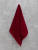 Махровое полотенце 40*70 см., цвет - бордовый, "люкс".