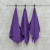 Набор махровых полотенец Sandal "люкс" 50*90 см., цвет - фиолетовый, пл. 450 гр. - 3 шт.