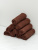 Набор махровых салфеток осибори Sandal "оптима" 30*30 см., цвет - коричневый, плотность 380 гр. - 10 шт