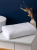 Махровое полотенце Sandal "SuperSoft" 50*100 см., цвет - белый, пл. 500 гр.