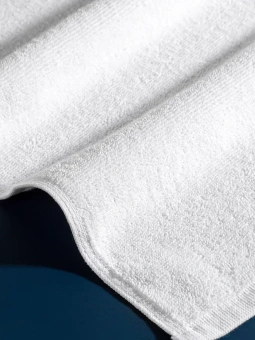 Махровое полотенце 40*70 см., белое, "люкс".