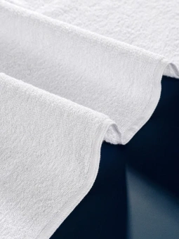 Махровое полотенце 30*50 см., белое, "люкс".